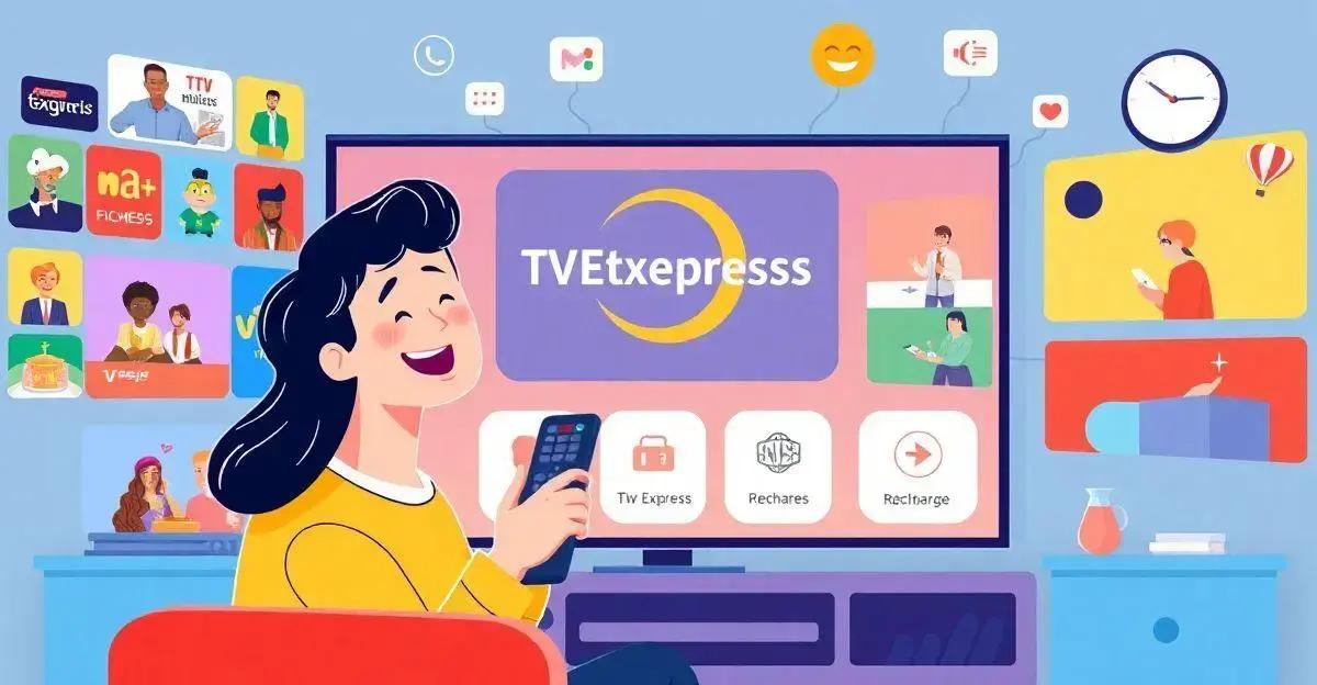 Vantagens da recarga na TVExpress